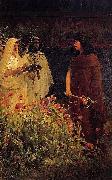Sir Lawrence Alma-Tadema,OM.RA,RWS Tarquinius Superbus Sir Lawrence Alma-Tadema oil painting artist